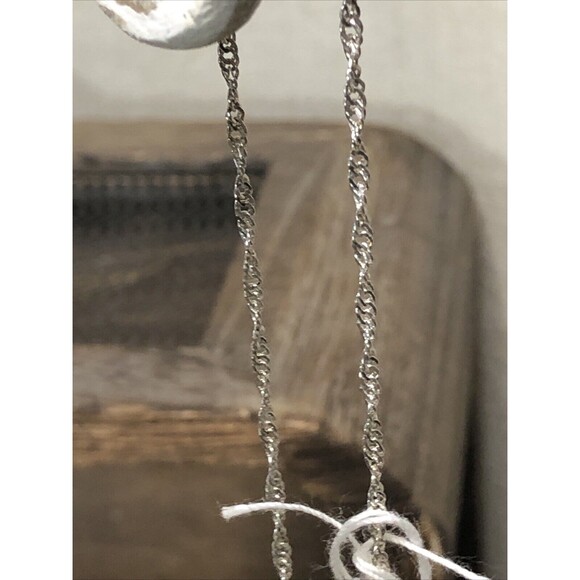 Flower Style Natural Handmade Abalone Shell Carved Shell Silver Necklace Pendant - Picture 11 of 14